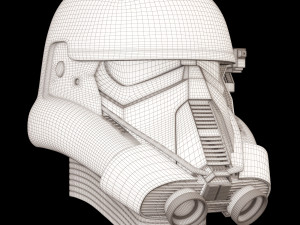 star wars death trooper helmet Modello 3D