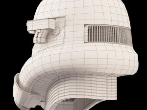star wars death trooper helmet 3D Model
