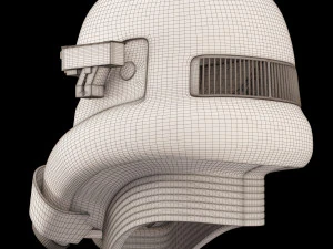 star wars death trooper helmet 3D Model