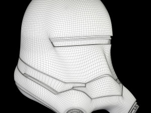 star wars flametrooper helmet 3D 모델