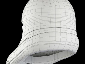 star wars flametrooper helmet 3D Model