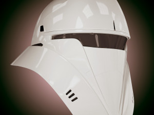 star wars tank trooper helmet 3D Model