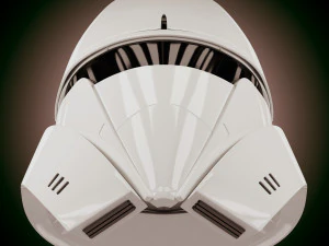 star wars tank trooper helmet 3D Model