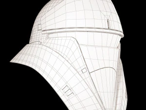 star wars tank trooper helmet 3D Model