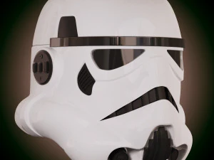 yıldız savaşları fırtına asker kaskı 3D Model