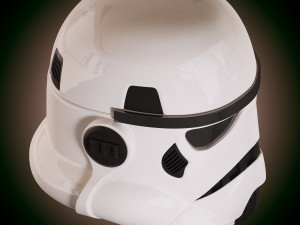 star wars stormtrooper helmet 3D Модель