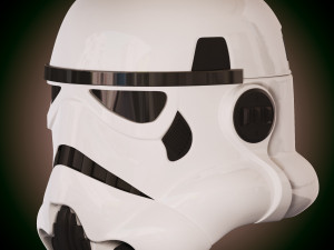 star wars stormtrooper helmet 3D Модель