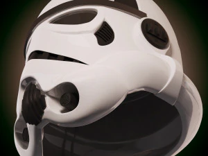 yıldız savaşları fırtına asker kaskı 3D Model