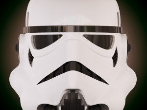 star wars stormtrooper helmet 3D Модель
