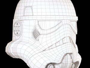 star wars stormtrooper helmet 3D Модель
