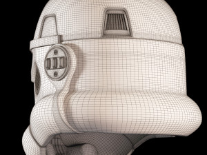 star wars stormtrooper helmet 3D Модель