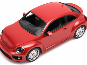 volkswagen beetle 3D मॉडल