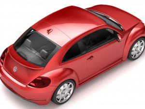 volkswagen beetle 3D मॉडल