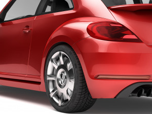 volkswagen beetle 3D मॉडल