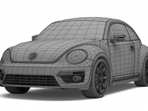 volkswagen beetle 3D मॉडल