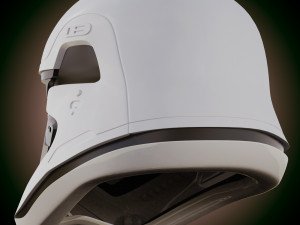 star wars first order stormtrooper helmet 3D 모델
