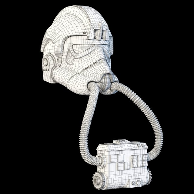 Tie pilot helmet 3d print 2025