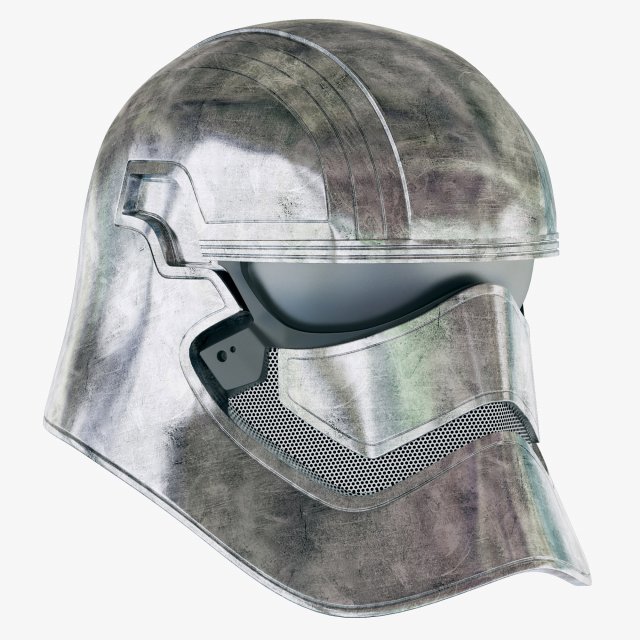 star wars first order captain phasma helmet 3D-Modell .c4d .max .obj .3ds .fbx .stl .blend 
