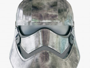 star wars first order captain phasma helmet 3D-Modell