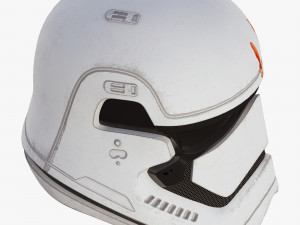star wars first order stormtrooper finn helmet 3D Model