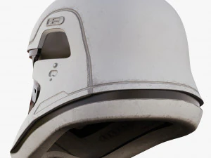 star wars first order stormtrooper finn helmet 3D Model