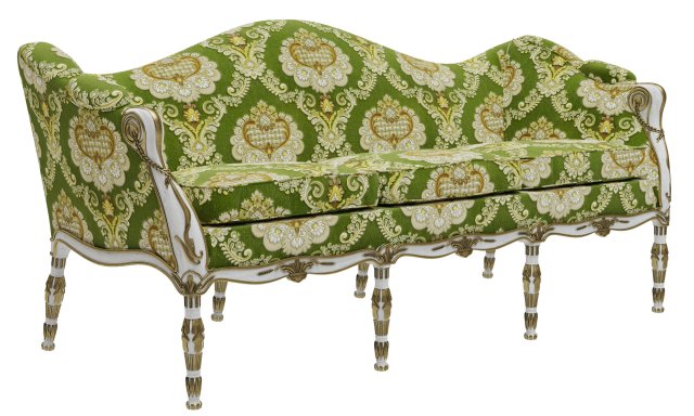 george iii settee Model 3D .c4d .max .obj .3ds .fbx .stl .blend 