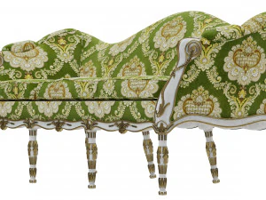 乔治三世长椅 3D 模型