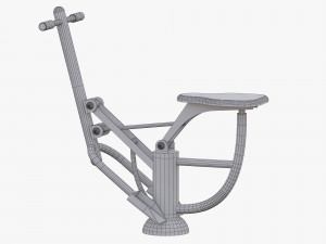 outdoor fitness equipments collection Modelo 3D