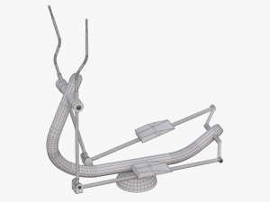 outdoor fitness equipments collection Modelo 3D