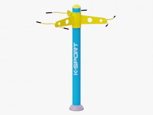 outdoor fitness equipments collection 3D Model