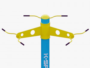 outdoor fitness equipments collection Modelo 3D
