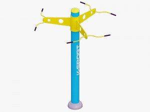 outdoor fitness equipments collection Modelo 3D