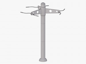 outdoor fitness equipments collection Modelo 3D