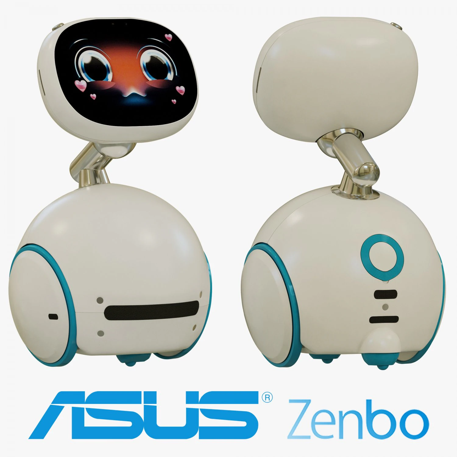asus zenbo 3D Model .c4d .max .obj .3ds .fbx .stl .blend 