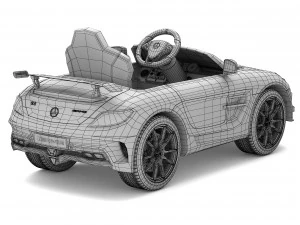 toy car mercedes-benz sls amg 3D Model