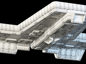 futuristic console 3D Model