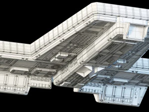 futuristic console 3D Model