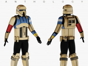 star wars shoretrooper 3Dモデル