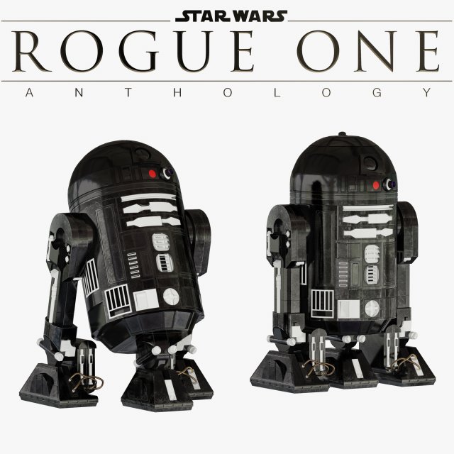 c2-b5 star wars droid Modelo 3D .c4d .max .obj .3ds .fbx .stl .blend 