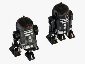 Droide di Star Wars c2-b5 Modello 3D