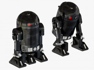 c2-b5 star wars droid Modelo 3D