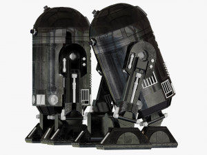 c2-b5 star wars droid Modelo 3D