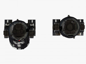 c2-b5 star wars droid Modelo 3D