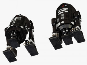 c2-b5 star wars droid Modelo 3D