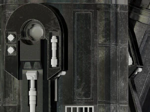 Droide di Star Wars c2-b5 Modello 3D