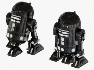 c2-b5 star wars droid Modelo 3D