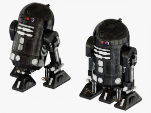 Droide di Star Wars c2-b5 Modello 3D