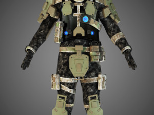 titanfall pilot Model 3D