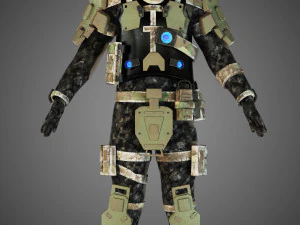titanfall pilot 3D Model