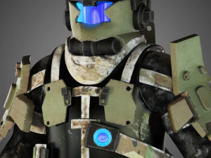 titanfall pilot 3D Model